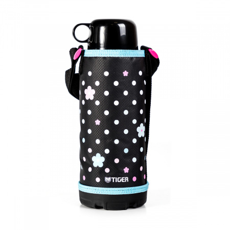 Термос спортивный Tiger MBO-E080 Blue Flower, 0.8 л