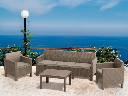 Комплект уличной мебели Allibert Orlando Triple Set