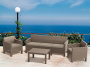 Комплект уличной мебели Allibert Orlando Triple Set