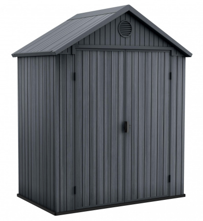 Пластиковый сарай Keter Darwin 6x4 фута (серый)