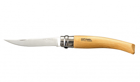 Нож складной филейный Opinel №8 VRI Folding Slim Beechwood