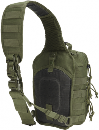 Рюкзак тактический, однолямочный 8 л Skully Tactic RWZS13 green