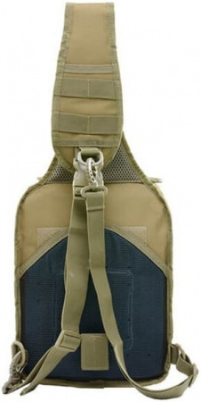 Рюкзак тактический, однолямочный 8 л Skully Tactic RWZS13 green