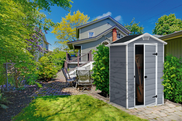 Пластиковый сарай Keter Manor 4x3 фута