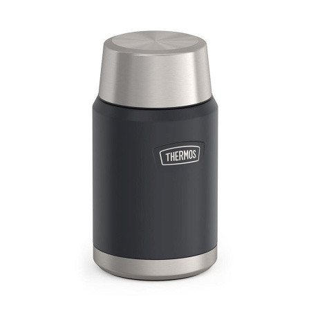 Термос с ложкой Thermos IS-301 GT 0.71L цвет гранитный