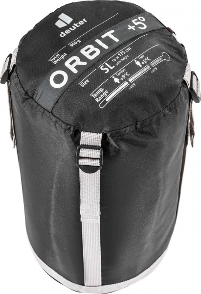 Спальный мешок Deuter Orbit +5° SL Granite/Aubergine (2021)