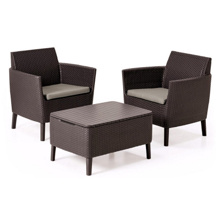 Комплект плетеный Allibert Salemo Balcony Set