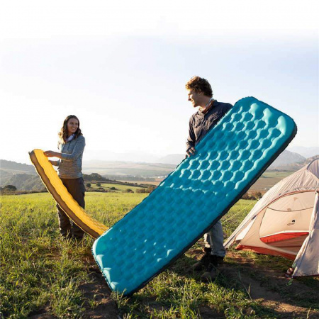 Коврик надувной Naturehike 20FCD-3D Side Wall Inflatable Yelllow