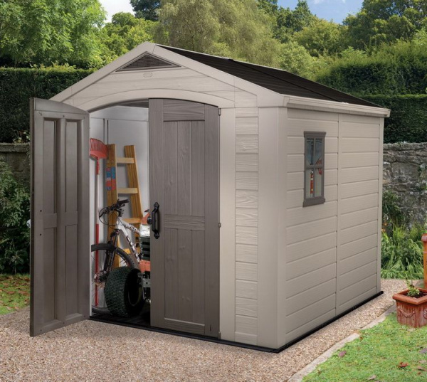 Пластиковый сарай Keter Factor 8x8 фута