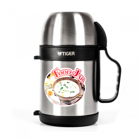 Термос с широким горлом Tiger MCW-P071 Stainless, 0.7 л
