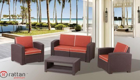 Комплект плетеной мебели Bica Rattan Premium 4