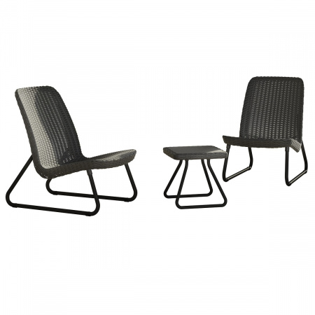 Комплект коктейльный Keter Rio Patio Set gray