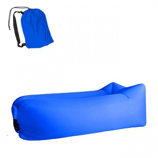 Надувной диван Skully Sofa square shape (синий)