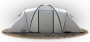 Палатка кемпинговая Talberg Base 6 Sahara светлый