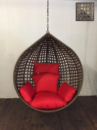 Подвесное кресло Tropica Country Brown (без стойки)