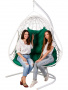 Подвесное кресло двухместное Primavera White