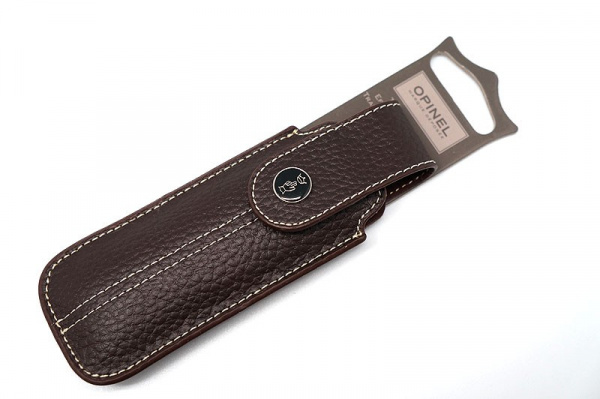 Чехол Opinel Chic brown leather
