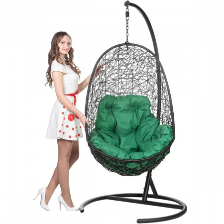 Подвесное кресло Easy Black Promo