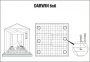 Пластиковый сарай Keter Darwin 6x6 фута