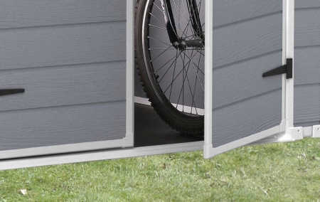 Пластиковый сарай Keter Manor Pent Double Door 6x8 фута