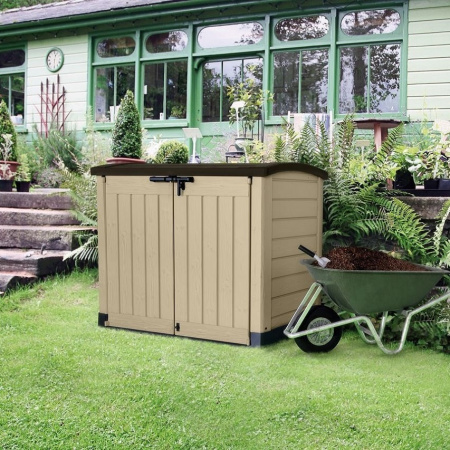 Пластиковый ящик Keter Woodland Store it out ARC