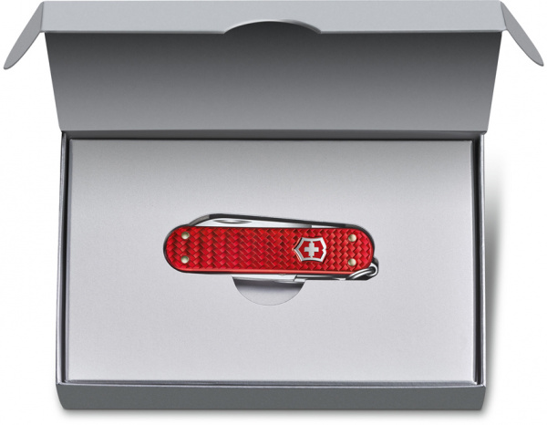 Нож-брелок Victorinox Classic SD Precious Alox (красный)