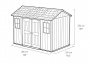 Хозблок Keter Oakland 11x7,5 фута