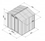 Металлический сарай GreenStorage Арчер B (зеленый)