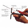 Точилка для ножей Lansky Natural Arkansas Knife Sharpening System