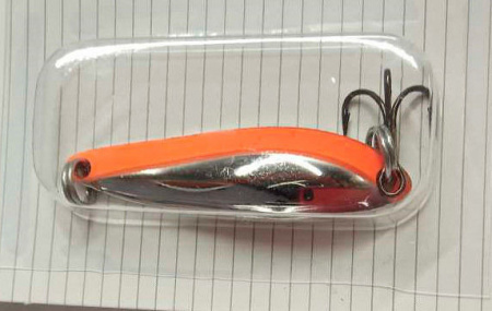 Блесна Fiord Spoon 3/8 oz. Nkl Flo
