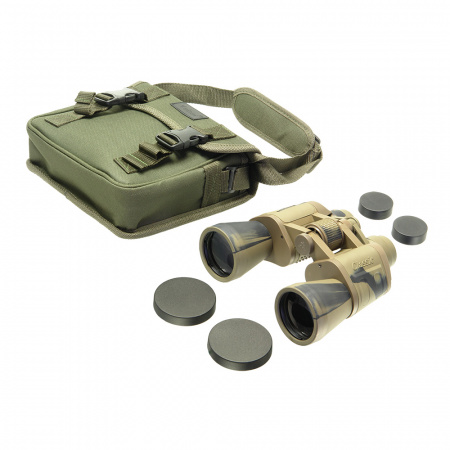 Бинокль Veber Classic 10x50 VRWA (камуфлированный)