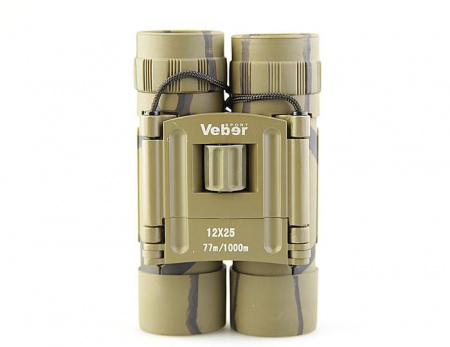 Бинокль Veber Sport БН 12x25 (камуфлированный)