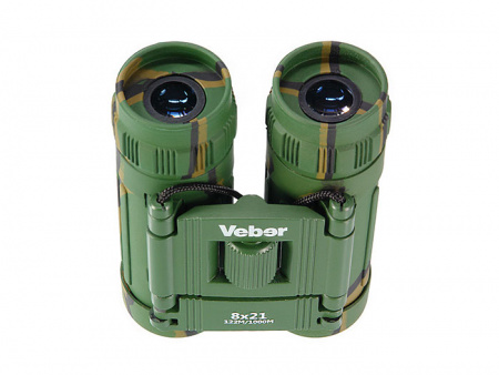 Бинокль Veber Sport БН 8x21 (камуфлированный)