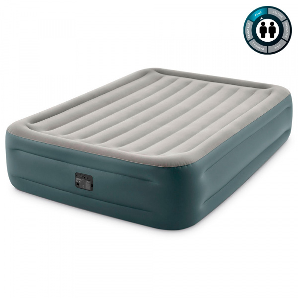 Надувная кровать 152х203х46см "Essential" встр.нас. 220В, до 272кг
