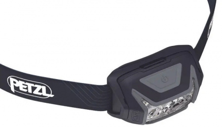 Фонарь налобный Petzl Actik серый 2022