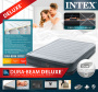 Надувная кровать 152х203х33см "Comfort-Plush" встр.нас. 220В, до 272кг