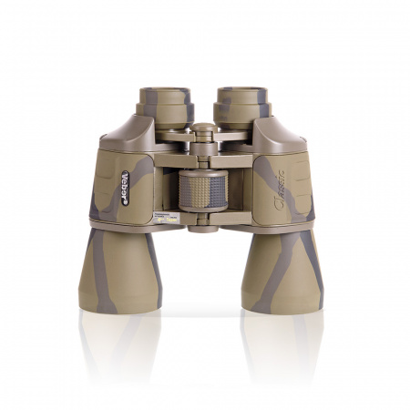 Бинокль Veber Classic 10x50 VRWA (камуфлированный)