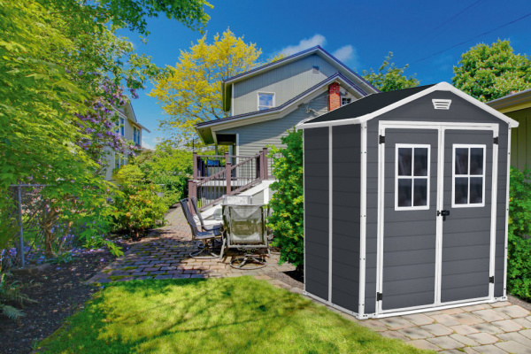 Пластиковый сарай Keter Manor Pent New 6x5 фута