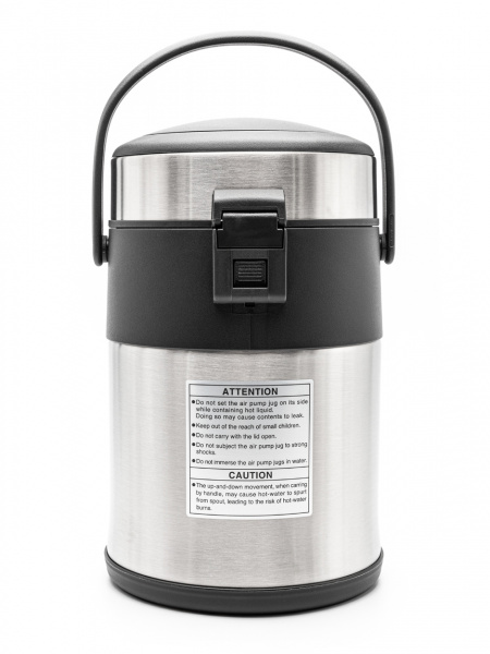 Термос с пневмонасосом Tiger MAA-A222 Stainless, 2.2 л