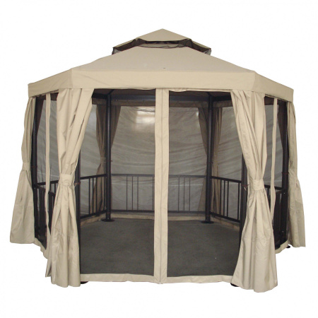 Шатер садовый Gexagon Beige 3.5 x 3.5 м